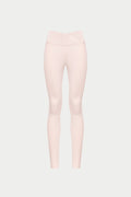 SCULPTING STRETCH CROSSOVER WAISTBAND LEGGINGS - PINK