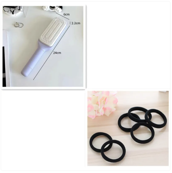 Self-Cleaning Hair Brush: The 4-in-1 Solution for Effortless Beauty - RFE Marketing Ventures