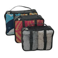 Set of 3 Packing Cubes in different sizes for organising your luggage
