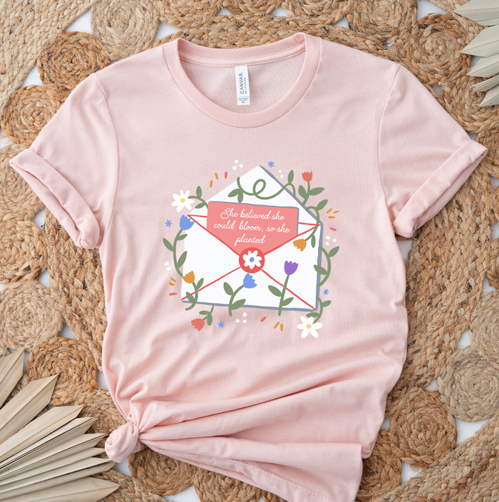 She Could Bloom- Bella Canvas T-Shirt
