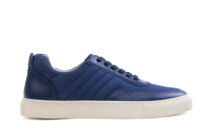 Moral Code Shore Men's Casual Lace-up Sneaker - #color_navy