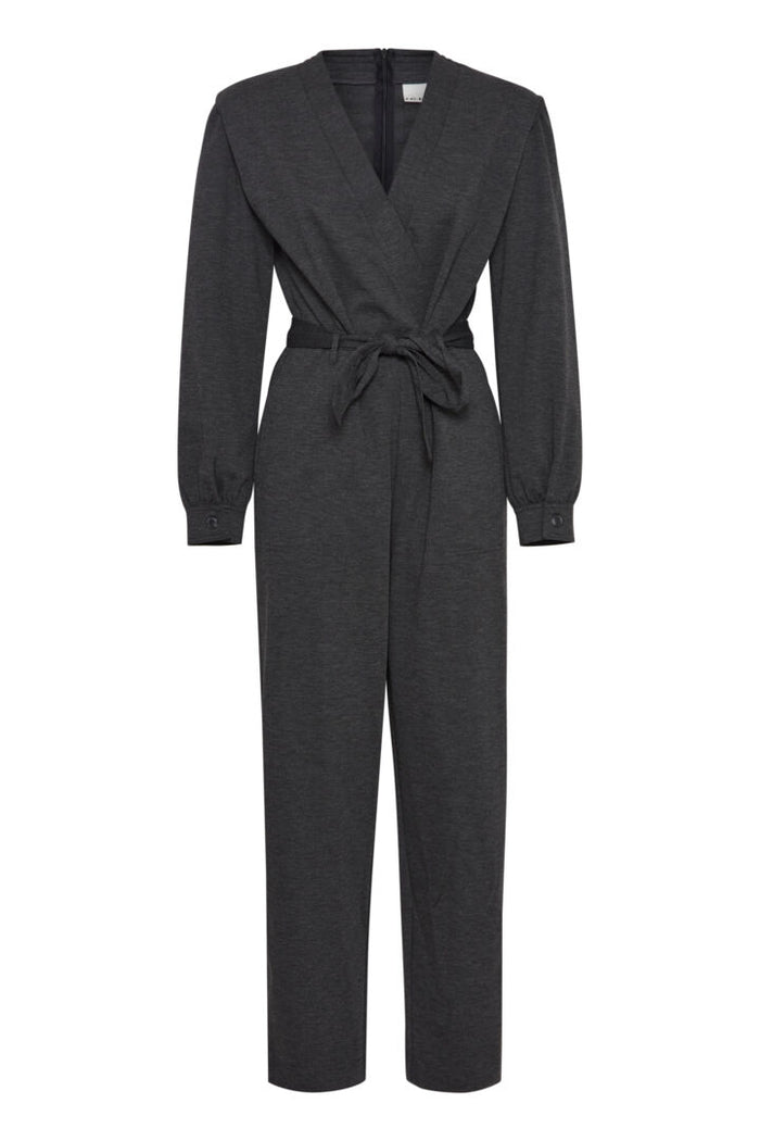 SIMONSE JUMPSUIT (DARK GREY MELANGE)