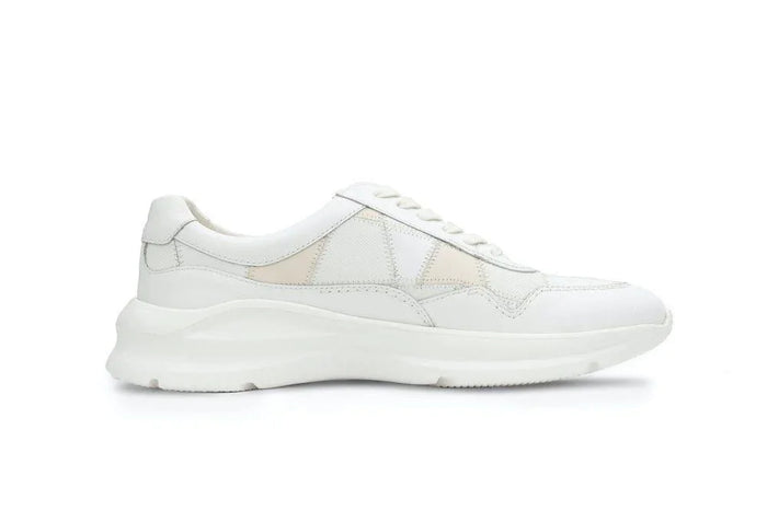 Moral Code Slate Men's Upcycled Trainer - #color_white-multi