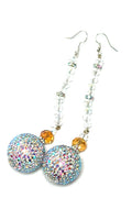 Style the Sleek Crystal Ball Statement Earring exclusively at Born To Glam