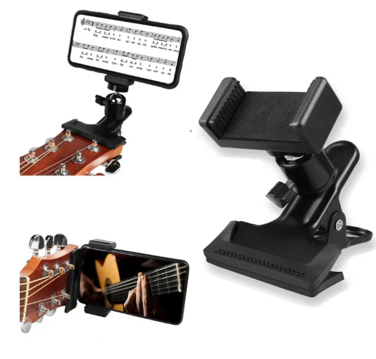 Smartphone Guitar Stand: Elevate Your Performance with the Phone Guitar Clip Stand