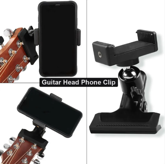 Smartphone Guitar Stand: Elevate Your Performance with the Phone Guitar Clip Stand
