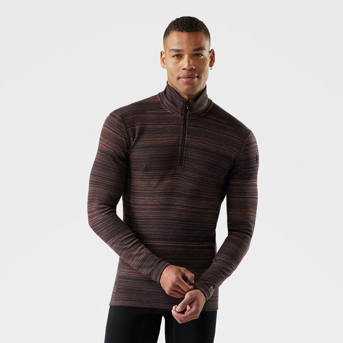 SMARTWOOL MENS CLASSIC THERMAL MERINO 1/4 ZIP BASELAYER TOP