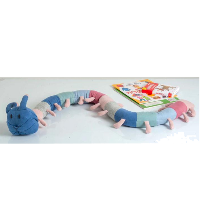 Snake Knitted Multicolor Stuffed/Plush/Soft Toy | 100% Premium Cotton - Mojopanda Organic  Store