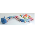 Snake Knitted Multicolor Stuffed/Plush/Soft Toy | 100% Premium Cotton - Mojopanda Organic  Store