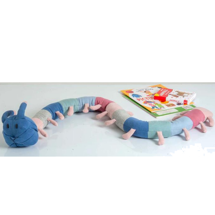 Snake Knitted Multicolor Stuffed/Plush/Soft Toy | 100% Premium Cotton - Mojopanda Organic  Store