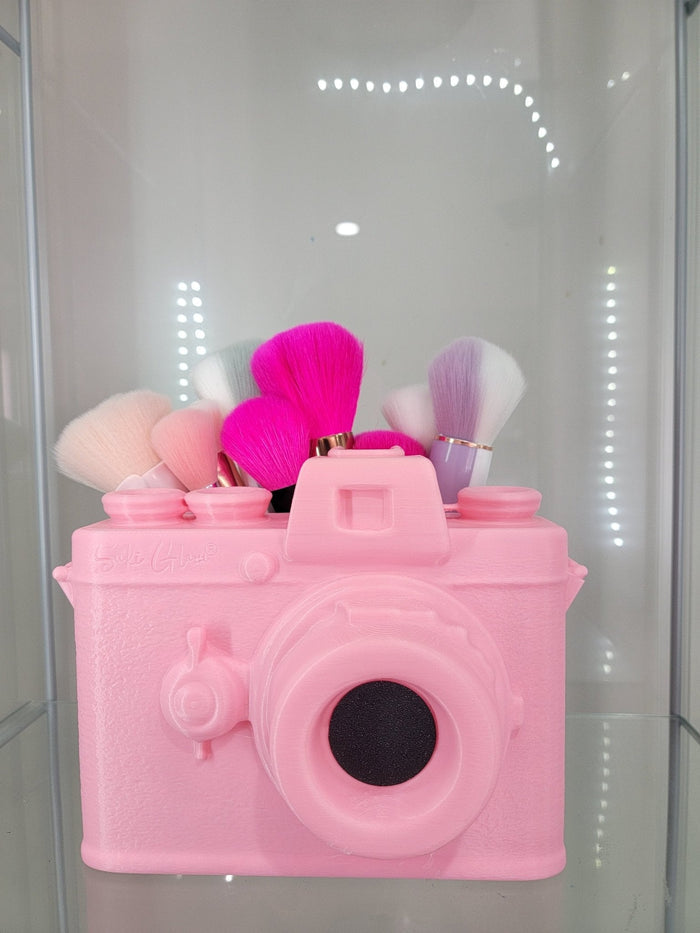 Snap & Store Pink Camera Brush Holder - RFE Marketing Ventures