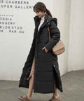 Stay Cozy and Chic: Winter Long Cotton Coat for Women