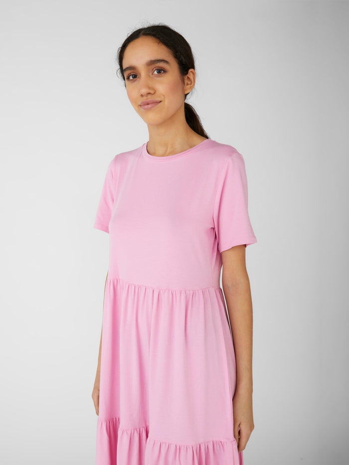 Stephanie Smock Dress (Pink)