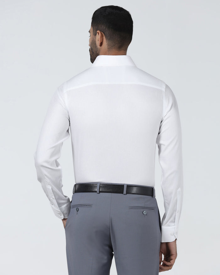 Super White Stripe Shirt - Haven