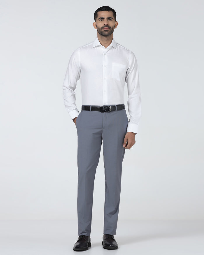 Super White Stripe Shirt - Haven