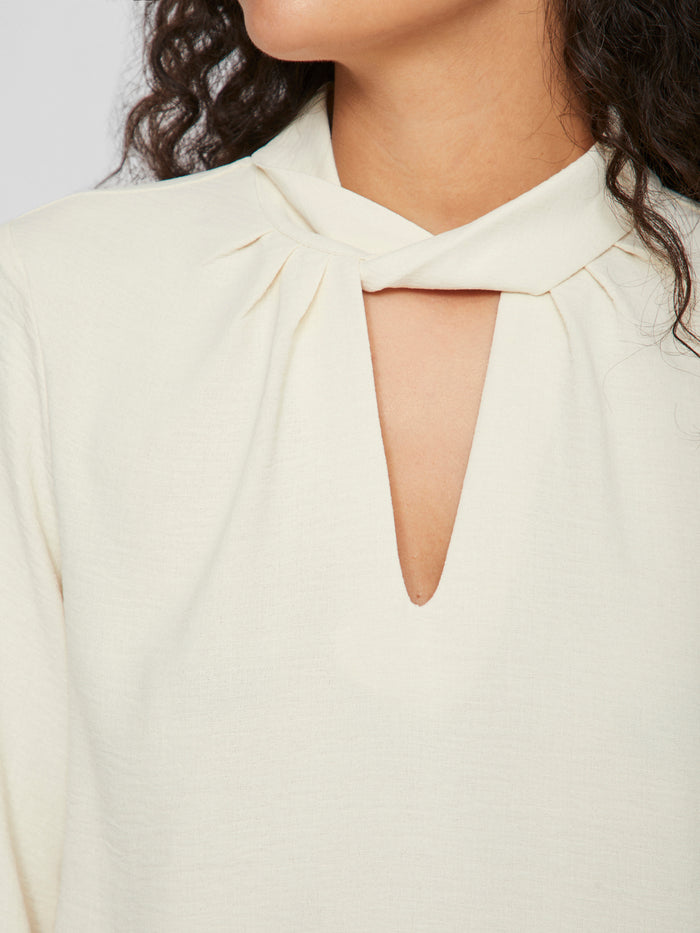 Sura High Neck Top (Birch)