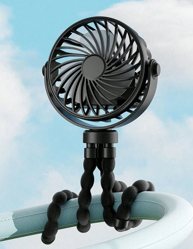 Swabies 3-Speed Stroller Fan With Flexible Legs