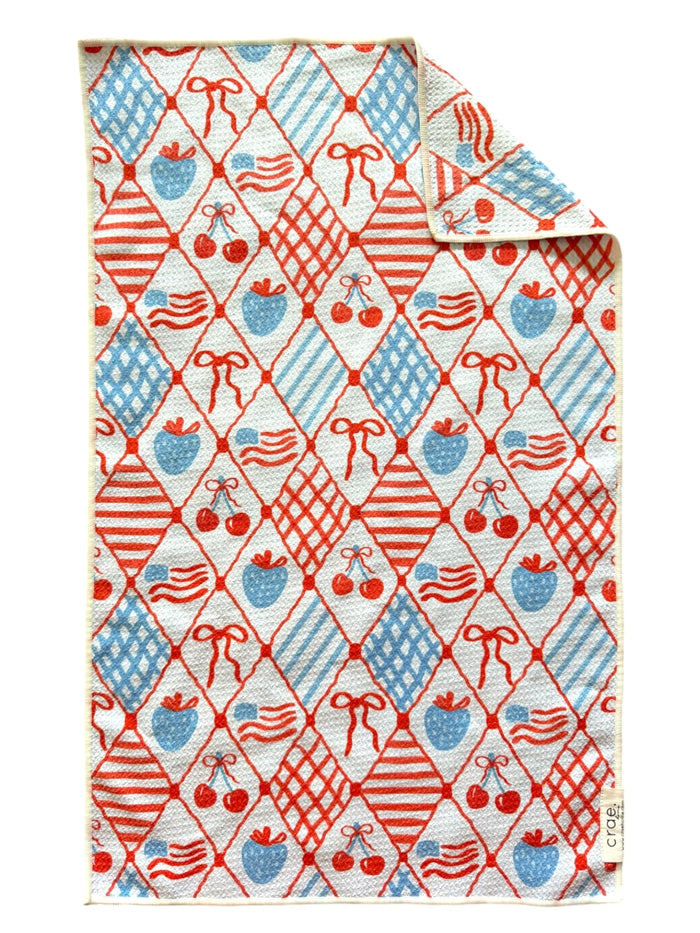 Sweet Land Of Berries: Double-Sided Hand Towel
