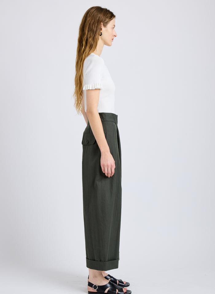 Talla Pant in Washed Cotton
