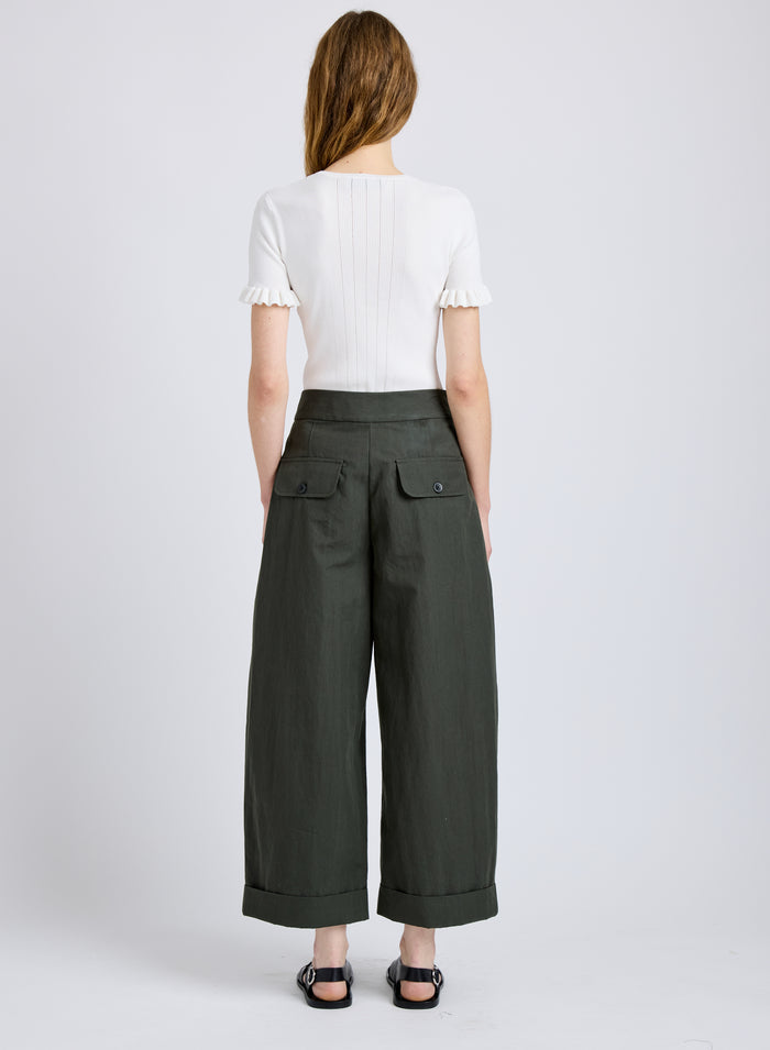 Talla Pant in Washed Cotton