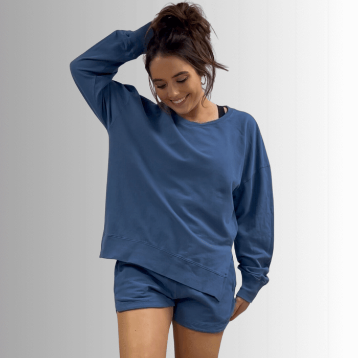 Tessa Lightweight Sweatshirt - Comfortable French Terry Style - RFE Marketing Ventures