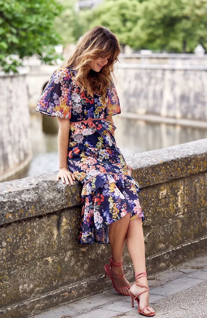 The Frima Midi Tea Dress