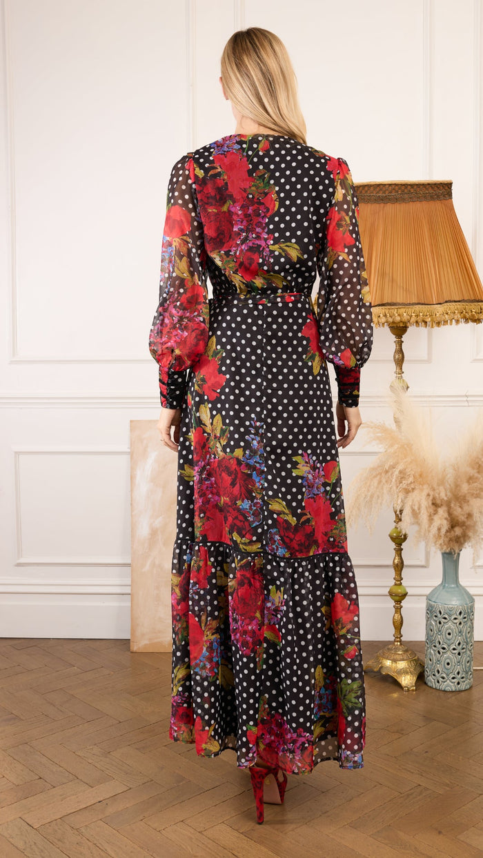 The Moni Maxi Wrap Dress