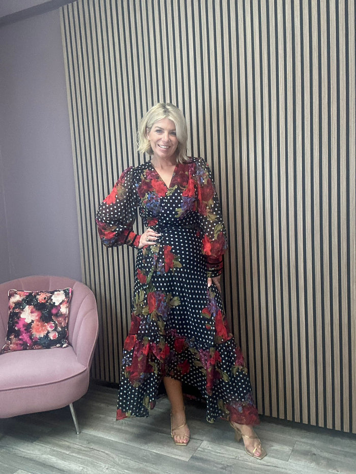 The Moni Maxi Wrap Dress