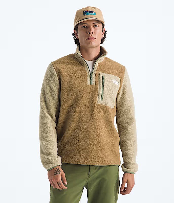THE NORTH FACE MENS YUMIORI ¼ ZIP SWEATER