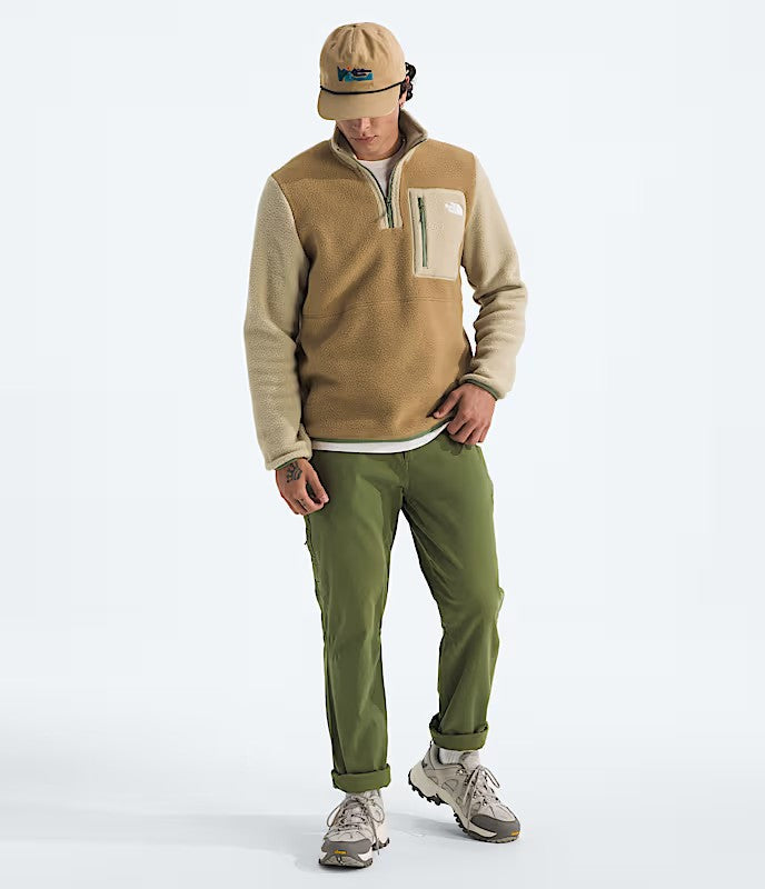 THE NORTH FACE MENS YUMIORI ¼ ZIP SWEATER