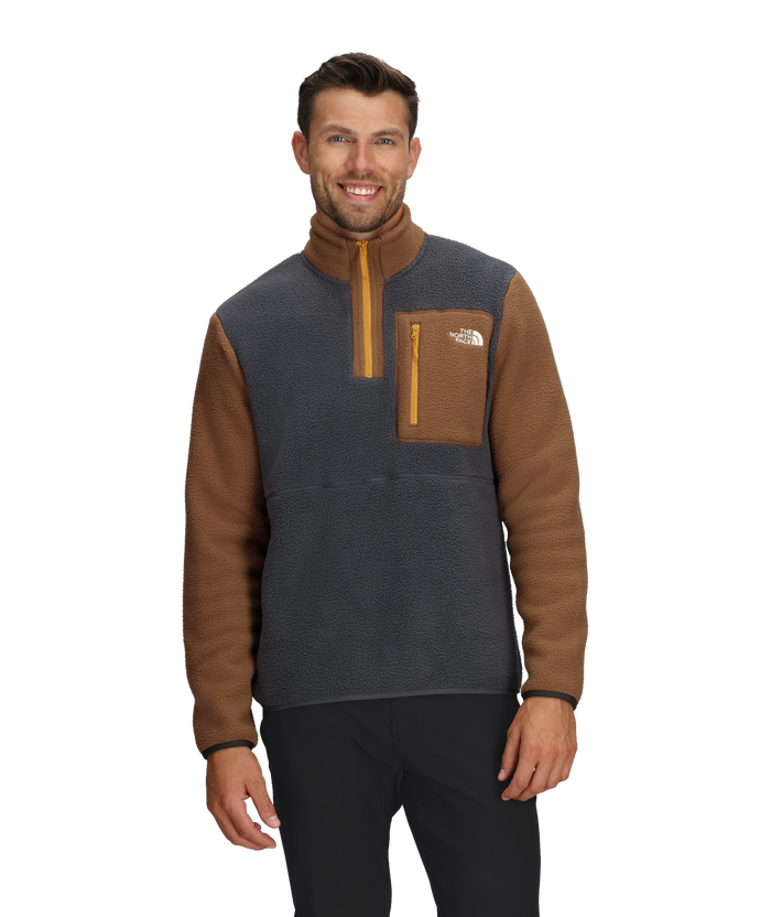 THE NORTH FACE MENS YUMIORI ¼ ZIP SWEATER