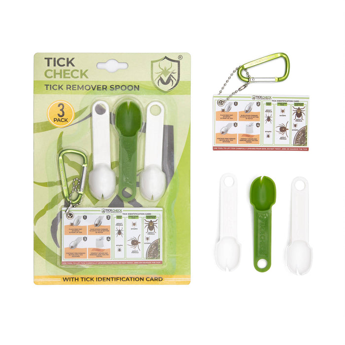 TickCheck Tick Remover Spoon 3 Pack