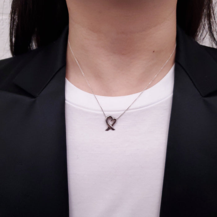 TIFFANY & CO. OPEN HEART NECKLACE