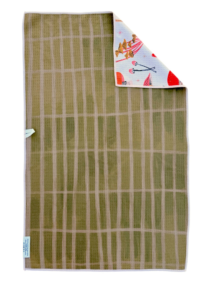 Toadstool Tales: Reversible Hand Towel