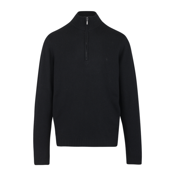 Urban Pioneers Male Tommi Half-zip SWEATER BLACK