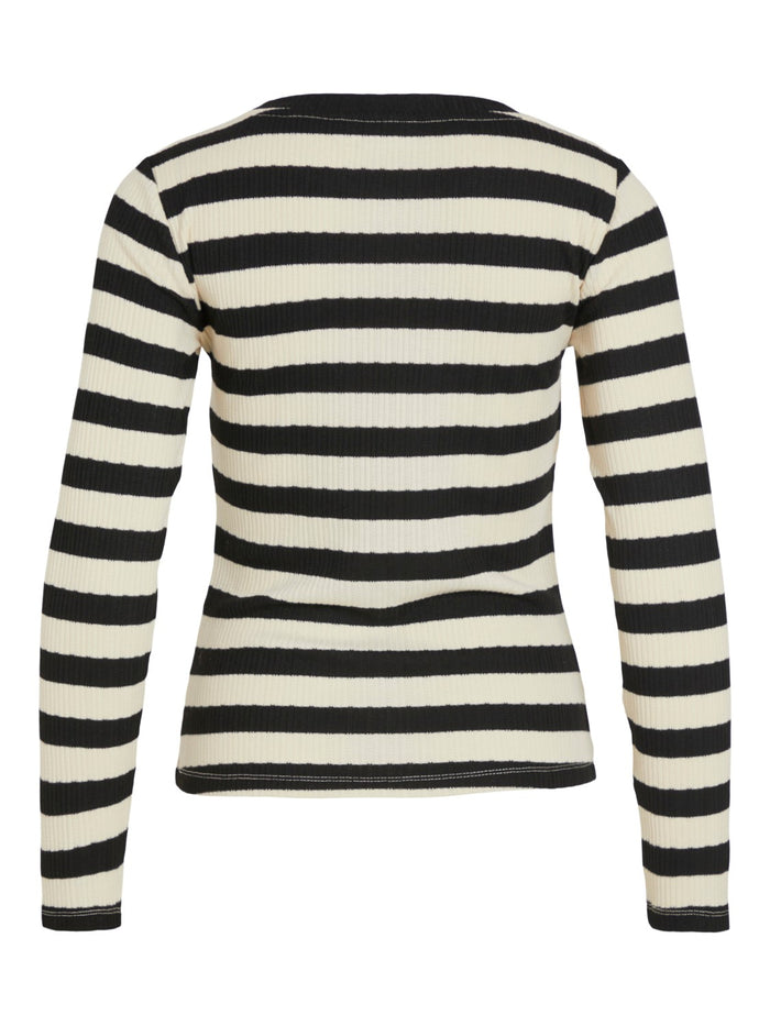 Trippa Stripe Top (Black)
