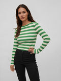 Trippa Stripe Top (Kelly Green)