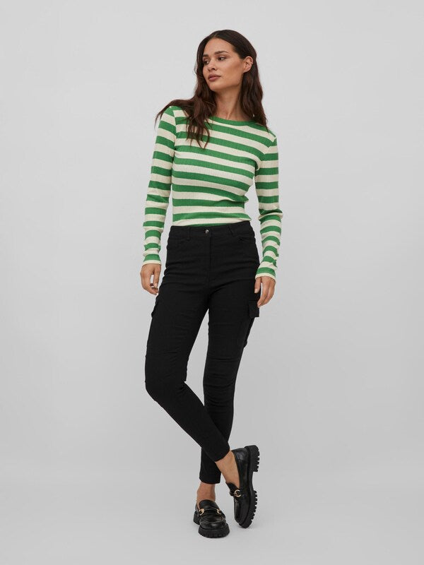 Trippa Stripe Top (Kelly Green)