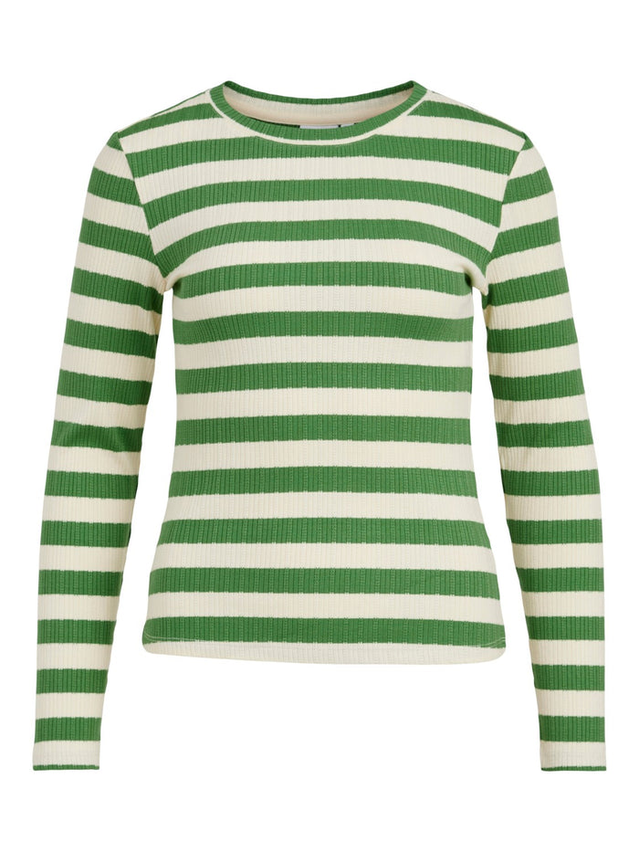 Trippa Stripe Top (Kelly Green)