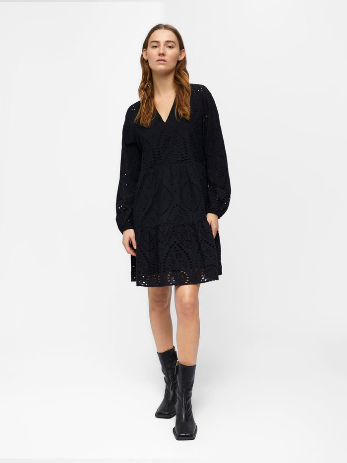 TULSI L/S DRESS (BLACK)