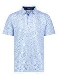 Tuna Performance Polo Light Blue Navy