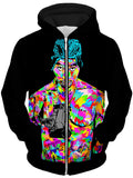 Tupacalypse Drome Unisex Zip-Up Hoodie Technodrome Epic Hoodie