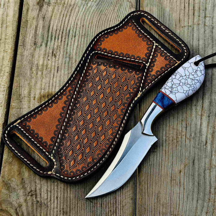 Turquoise Handle Cowboy Knife - Your Essential Companion for Precision and Style - RFE Marketing Ventures