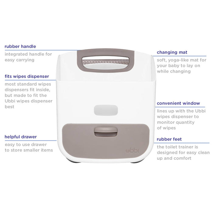 Ubbi Diaper Caddy & Changing Mat