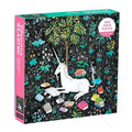 Unicorn Reading jigsaw puzzle with 500 pieces in the box
