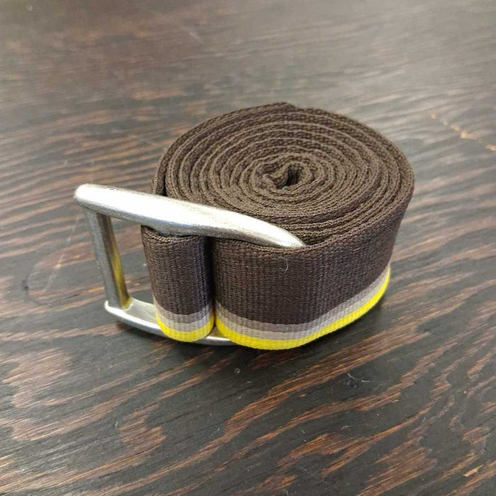 Brown w/ Yellow Trim / New