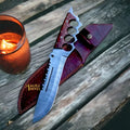 Unleash Your Adventurer Spirit with the Damascus Knuckle Bowie Knife - RFE Marketing Ventures