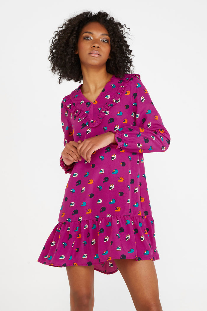 Vanessa Dress (Purple)