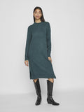 VERONICA CREW NECK MIDI DRESS (PONDEROSA PINE/DARK)