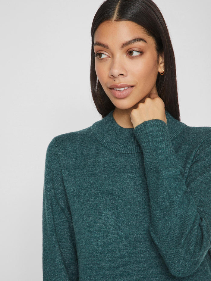 VERONICA CREW NECK MIDI DRESS (PONDEROSA PINE/DARK)
